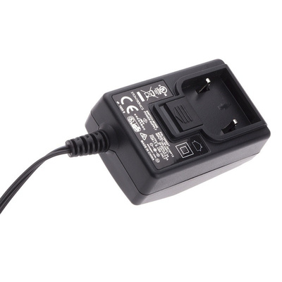 RS PRO, 6W Plug In Power Supply 12V dc, 500mA, Level VI Efficiency, 1 Output Power Supply, European, Interchangeable