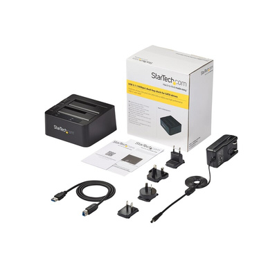 StarTech.com USB 3.1 Gen 2 Hard Drive Docking Station for 2 Drives SATA Hard Drive