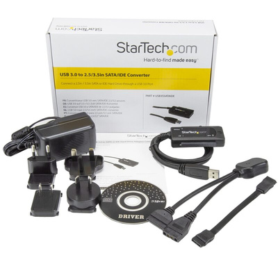 StarTech.com port 2.5 in, 3.5 in SATA or IDE Hard Drive Adapter