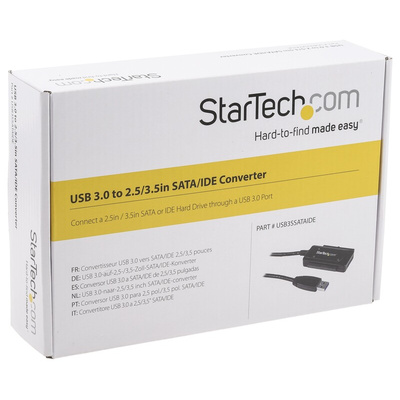 StarTech.com port 2.5 in, 3.5 in SATA or IDE Hard Drive Adapter