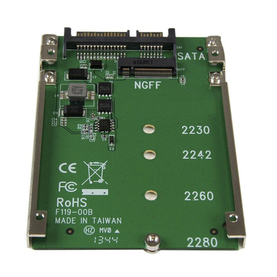 StarTech.com port 2.5 in M.2 SSD to 2.5in SATA Adapter