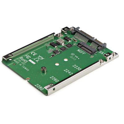 StarTech.com port 2.5 in M.2 SSD to 2.5in SATA Adapter