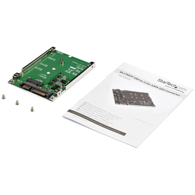 StarTech.com port 2.5 in M.2 SSD to 2.5in SATA Adapter