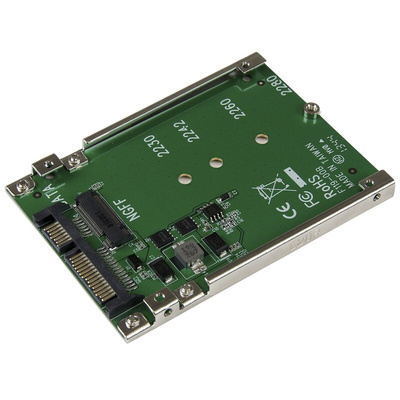 StarTech.com port 2.5 in M.2 SSD to 2.5in SATA Adapter