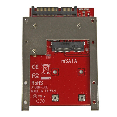StarTech.com port mSATA mSATA SSD to 2.5 SATA Adapter