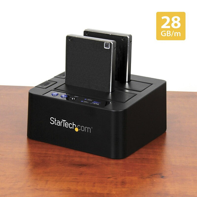 StarTech.com Hard Drive Docking Station for 2 Drives SATA Hard Drive