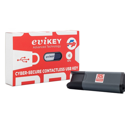 RS PRO eviKEY-NFC Premium 64 GB USB 2.0 USB Stick