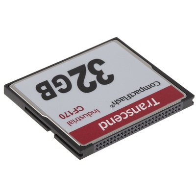 Transcend CF170 CompactFlash Industrial 32 GB SLC Compact Flash Card