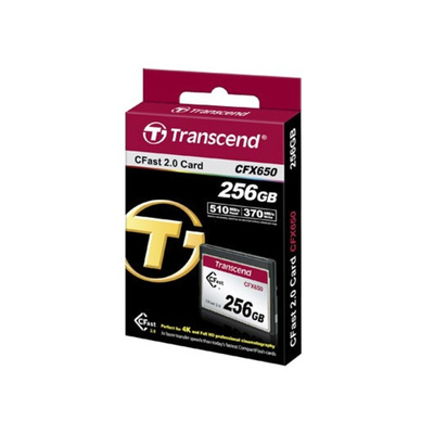 Transcend CFX650 128 GB MLC Compact Flash Card