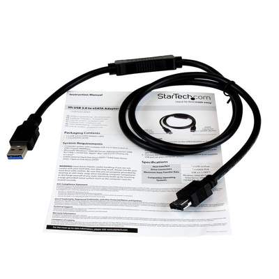 StarTech.com port SATA USB to SATA Adapter