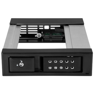StarTech.com 5.25 to 3.5 in, SAS, SATA Hard Drive Hot Swap Bay