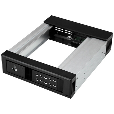StarTech.com 5.25 to 3.5 in, SAS, SATA Hard Drive Hot Swap Bay