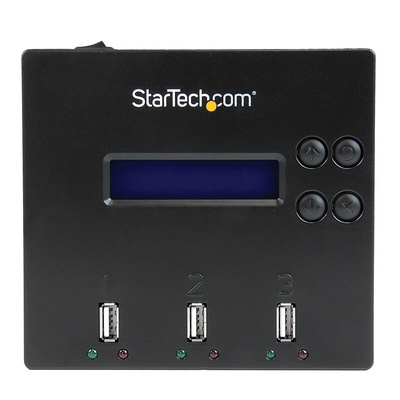 StarTech.com USB 2.0 Hard Drive Dock Duplicator for 3 Drives USB Flash Drive Hard Drive