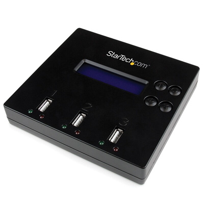 StarTech.com USB 2.0 Hard Drive Dock Duplicator for 3 Drives USB Flash Drive Hard Drive