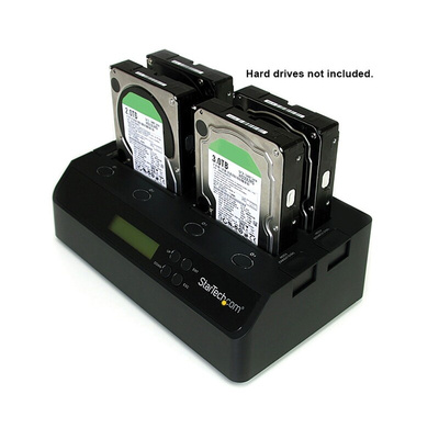 StarTech.com Hard Drive Docking Station for 4 Drives SATA Hard Drive
