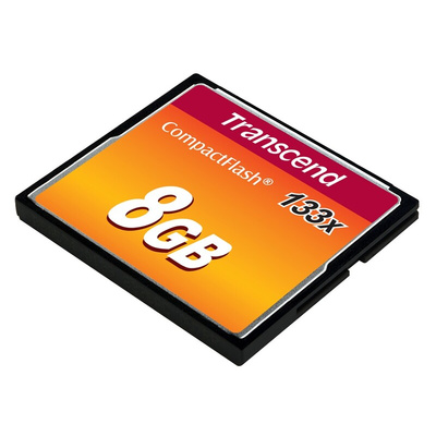 Transcend CF133 CompactFlash 8 GB MLC Compact Flash Card