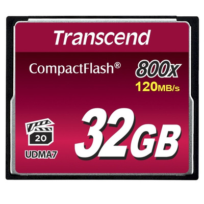 Transcend CompactFlash 32 GB MLC Compact Flash Card