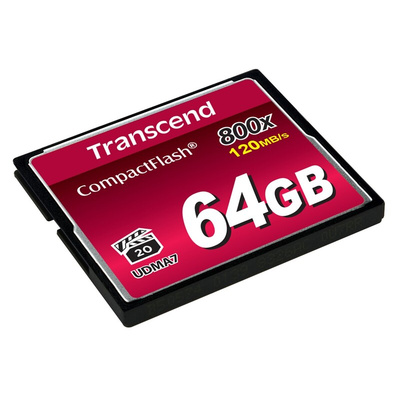 Transcend CompactFlash 64 GB MLC Compact Flash Card