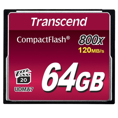 Transcend CompactFlash 64 GB MLC Compact Flash Card