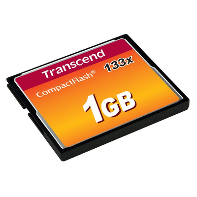 Transcend CompactFlash 1 GB MLC Compact Flash Card