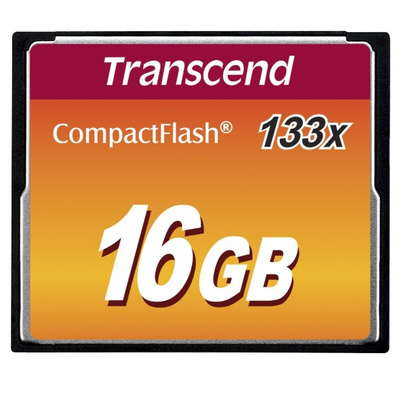 Transcend CompactFlash 16 GB MLC Compact Flash Card