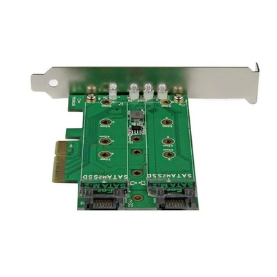 StarTech.com 3 port 1 x M2 M-key, 2 x M2 B-key M.2 Adapter