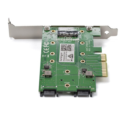 StarTech.com 3 port 1 x M2 M-key, 2 x M2 B-key M.2 Adapter