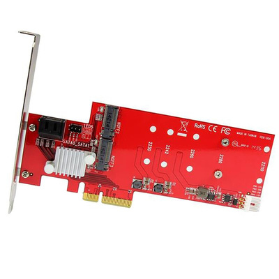 StarTech.com 2 port M2 B-key PCIe M.2 Raid Card