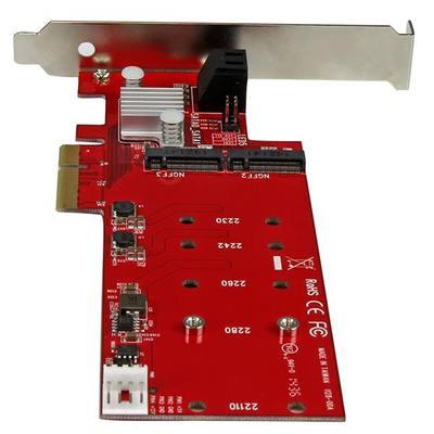 StarTech.com 2 port M2 B-key PCIe M.2 Raid Card