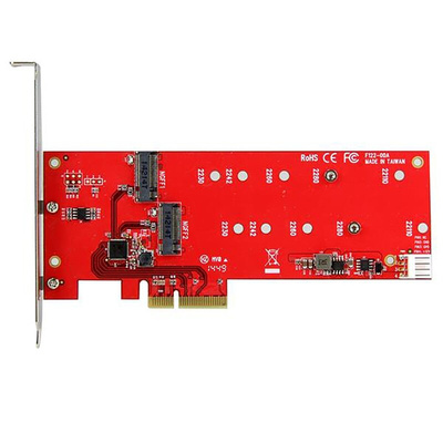 StarTech.com 2 port M2 B-key M.2 SATA SSD Controller Card
