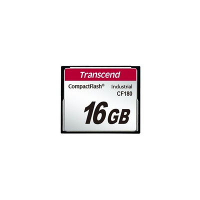 Transcend CF180 CompactFlash 16 GB SuperMLC Compact Flash Card