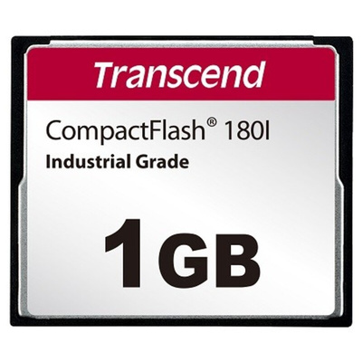 Transcend CF180I CompactFlash Industrial 1 GB SLC Compact Flash Card