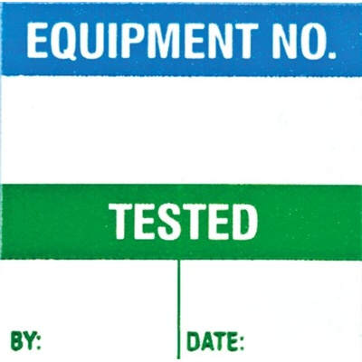 Brady Adhesive Pre-Printed Adhesive Label. Quantity: 50