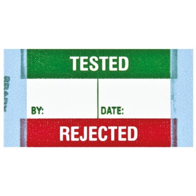 Brady Adhesive Pre-Printed Adhesive Label. Quantity: 50