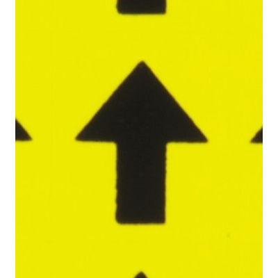 RS PRO Adhesive Pre-Printed Adhesive Label-Inspection Arrows-. Quantity: 1800