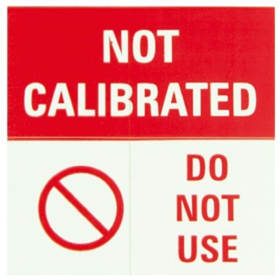 RS PRO Adhesive Pre-Printed Adhesive Label-Do Not Use-. Quantity: 50