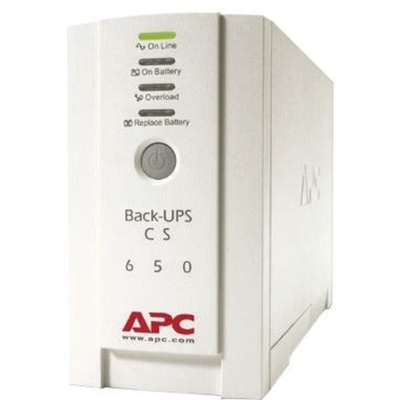 APC 650VA Stand Alone UPS Uninterruptible Power Supply, 230V Output, 400W - Offline