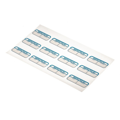 RS PRO Adhesive Pre-Printed Label-Inspected By-. Quantity: 120