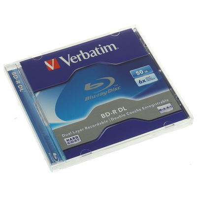 Verbatim BD-R, 50 GB, 6X