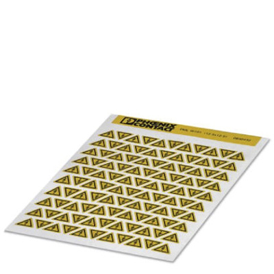 Phoenix Contact Adhesive Pre-Printed Label. Quantity: 110