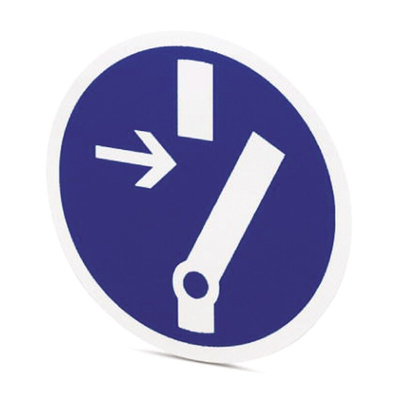 Phoenix Contact Adhesive Pre-Printed Label. Quantity: 3