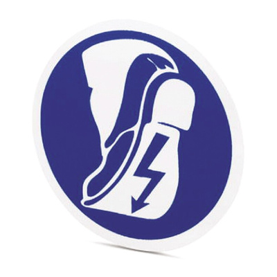 Phoenix Contact Adhesive Pre-Printed Label. Quantity: 3