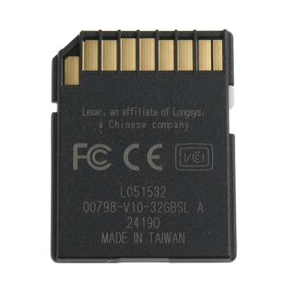 Lexar 32 GB SDHC SD Card, Class 10
