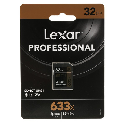 Lexar 32 GB SDHC SD Card, Class 10