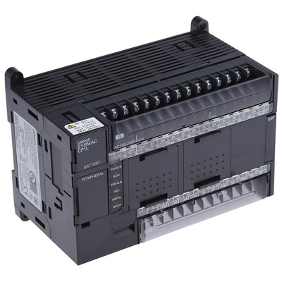 Omron CP1L Series PLC CPU for Use with SYSMAC CP1L Series, Relay Output, 24 (DC)-Input, DC Input
