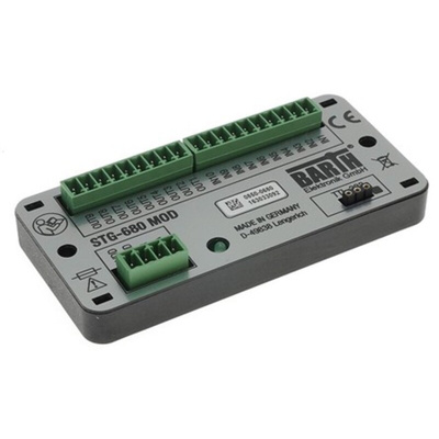 BARTH lococube mini-PLC Series PLC I/O Module for Use with STG-680, 7 → 32 V dc Supply, Digital, PWM, Solid