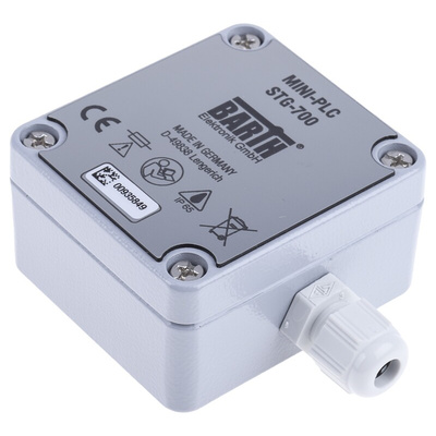 BARTH lococube mini-PLC Series PLC I/O Module for Use with STG-700, 8 → 32 V dc Supply, Digital, Power Stepper