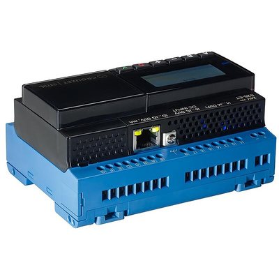 Crouzet em4 Series PLC CPU, PWM, Relay Output, 12 (Digital/Analogue), 4 (Digital)-Input, Analogue, Digital Input