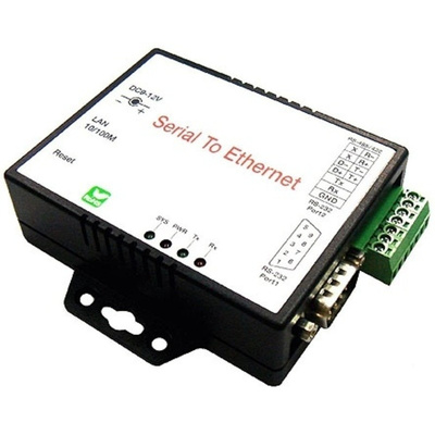 ST Robotics TCPIP-S Serial Ethernet Converter, For Use With Robot Controllers