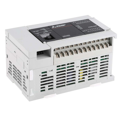 Mitsubishi MELSEC iQ-F Series PLC CPU for Use with FX5 Expansion Adapter, FX5 Extension Module, Analogue Output,